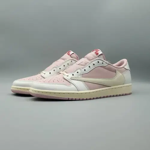 Travis Scott x Air Jordan 1 Low OG SP 'Sail  Air Jordan 1 Shy Pink'