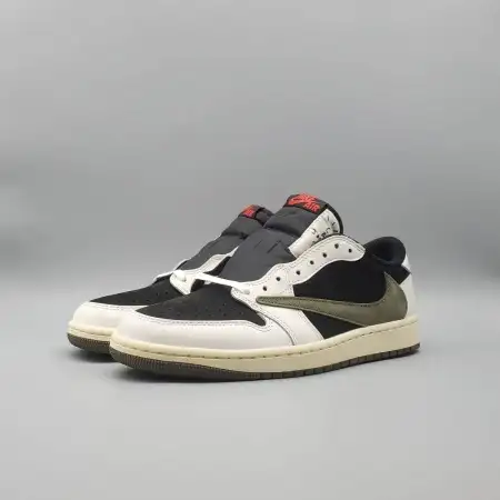 Travis Scott x Wmns Air Jordan 1 Retro Low OG SP 'Olive' FF0688