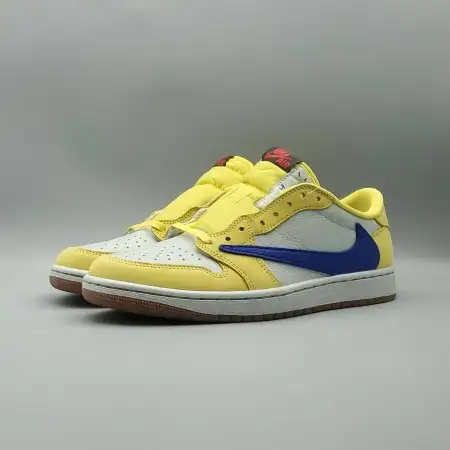 Travis Scott x Wmns Air Jordan 1 Retro Low OG SP 'Canary' A363207