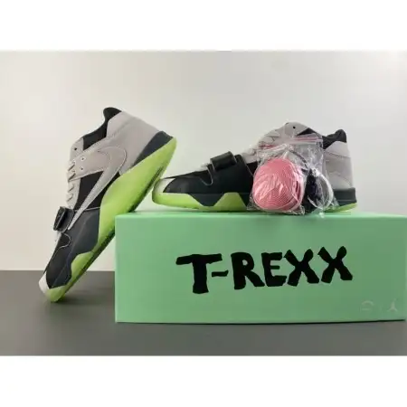 Chase B x Travis Scott x Jordan Jumpman Jack Jack TR TR 'Black Night Silver'