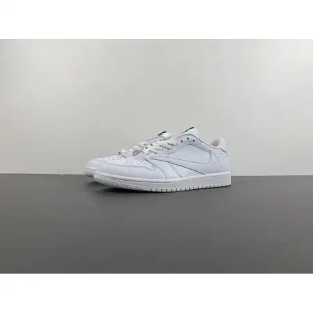 Travis Scott x Wmns Air Jordan 1 Retro Low OG SP 'Michael Rubin White Party' 0E9F68