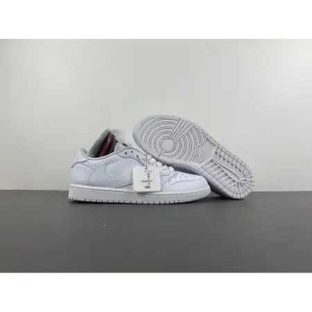 Travis Scott x Wmns Michael Rubin White Party Air Jordan 1 Retro Low OG SP 'Michael Rubin White Party'