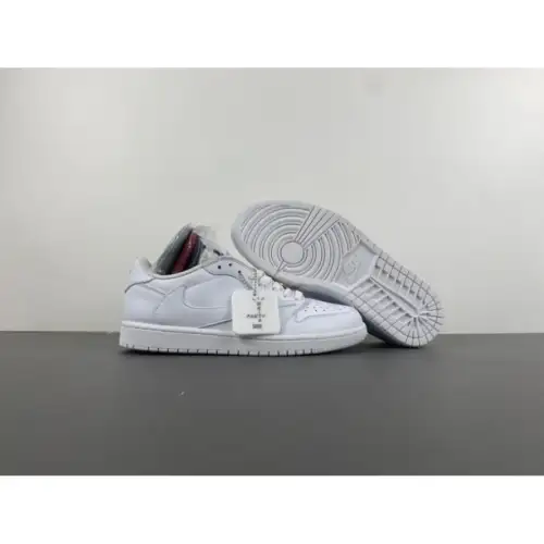 Travis Scott x Wmns Michael Rubin White Party Air Jordan 1 Retro Low OG SP 'Michael Rubin White Party'
