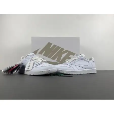 Travis Scott x Wmns Michael Rubin White Party Air Jordan 1 Retro Low OG SP 'Michael Rubin White Party'