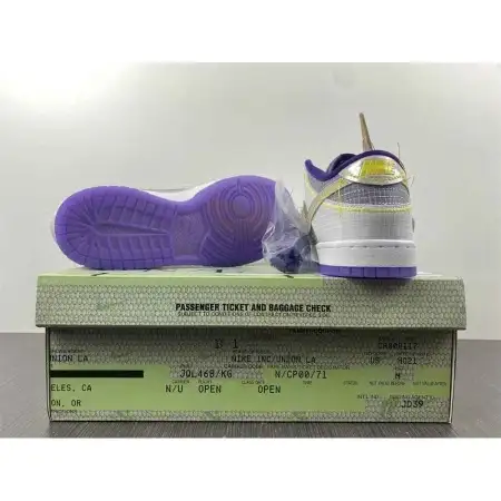 Union LA x Dunk Low 'Passport Pack - Court Dunk Purple'