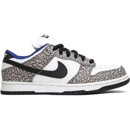 Supreme x Dunk White Cement Low Pro SB 'White Cement'