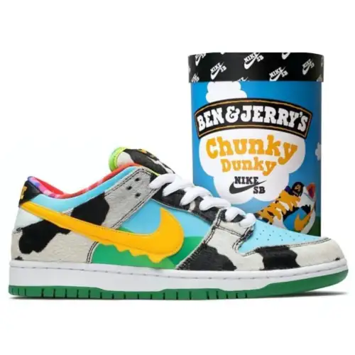Ben & Jerry's  Chunky Dunky x Dunk Low SB 'Chunky Dunky' Special Ice Cream Box