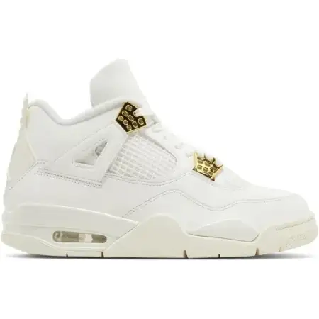 Wmns Air Jordan 4 Retro 'Metallic Gold'