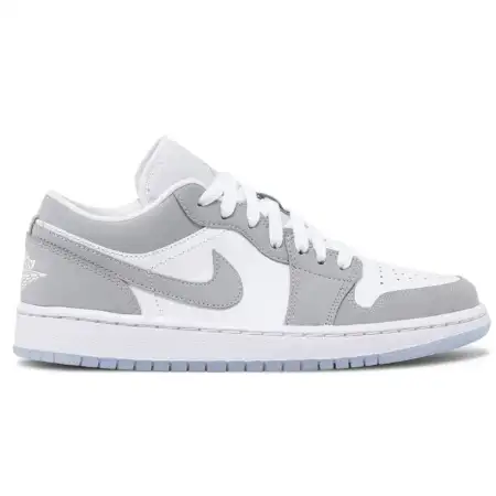 Wmns Air Jordan 1 Low 'White Wolf Grey'