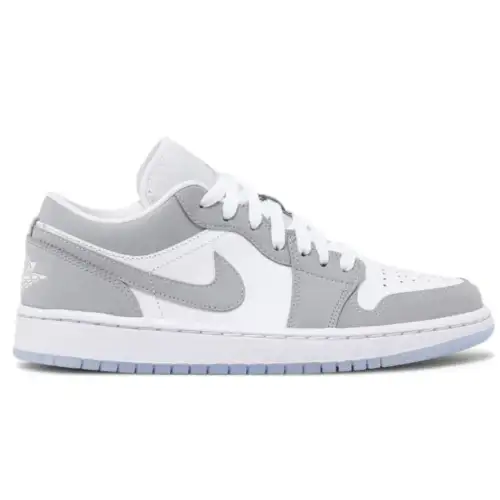 Wmns Air Jordan 1 Low 'White Air Jordan 1 Wolf Grey'