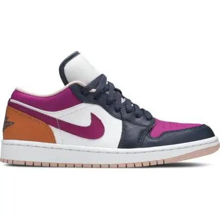 Wmns Air Jordan 1 Low SE 'Mismatched - Purple Magenta' F9B51