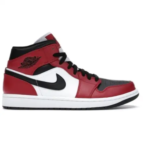 Air Jordan 1 Mid 'Chicago Black Air Jordan 1 Toe'