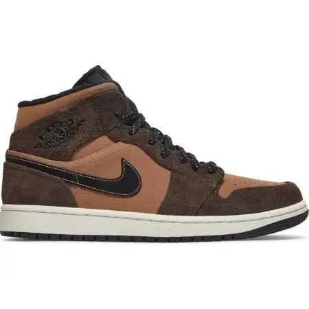 Air Jordan 1 Mid SE 'Dark Chocolate' F2C74797