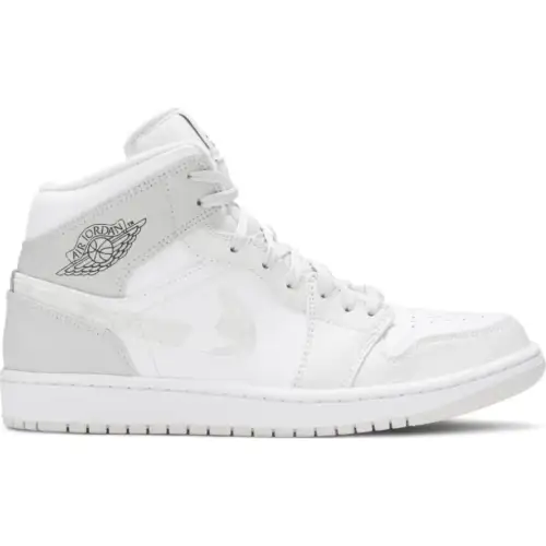 Air Jordan 1 Mid 'Swoosh Logo - Air Jordan 1 Grey Camo'
