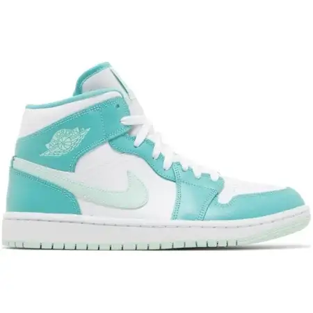 Wmns Air Jordan 1 Mid 'Marine Green' BA0201