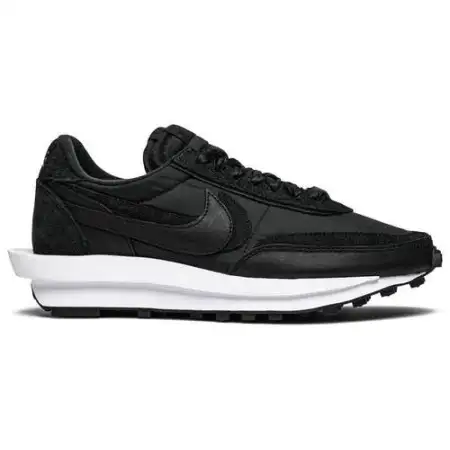 sacai x LDWaffle 'Black Nylon' 7BD1490