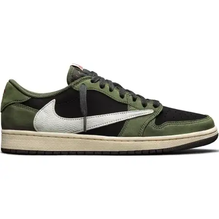 Travis Scott x Air Jordan 1 Low OG SP 'Black Olive' D8627894