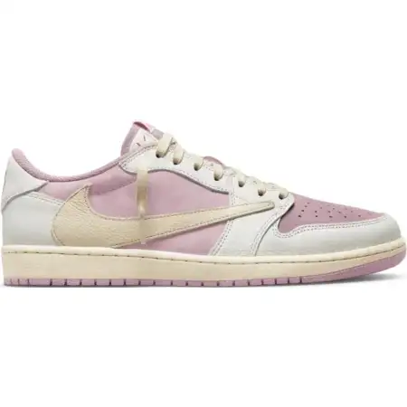 Travis Scott x Air Jordan 1 Low OG SP 'Sail Shy Pink' A22E21342